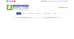 Desktop Screenshot of northsidedentalcare.net